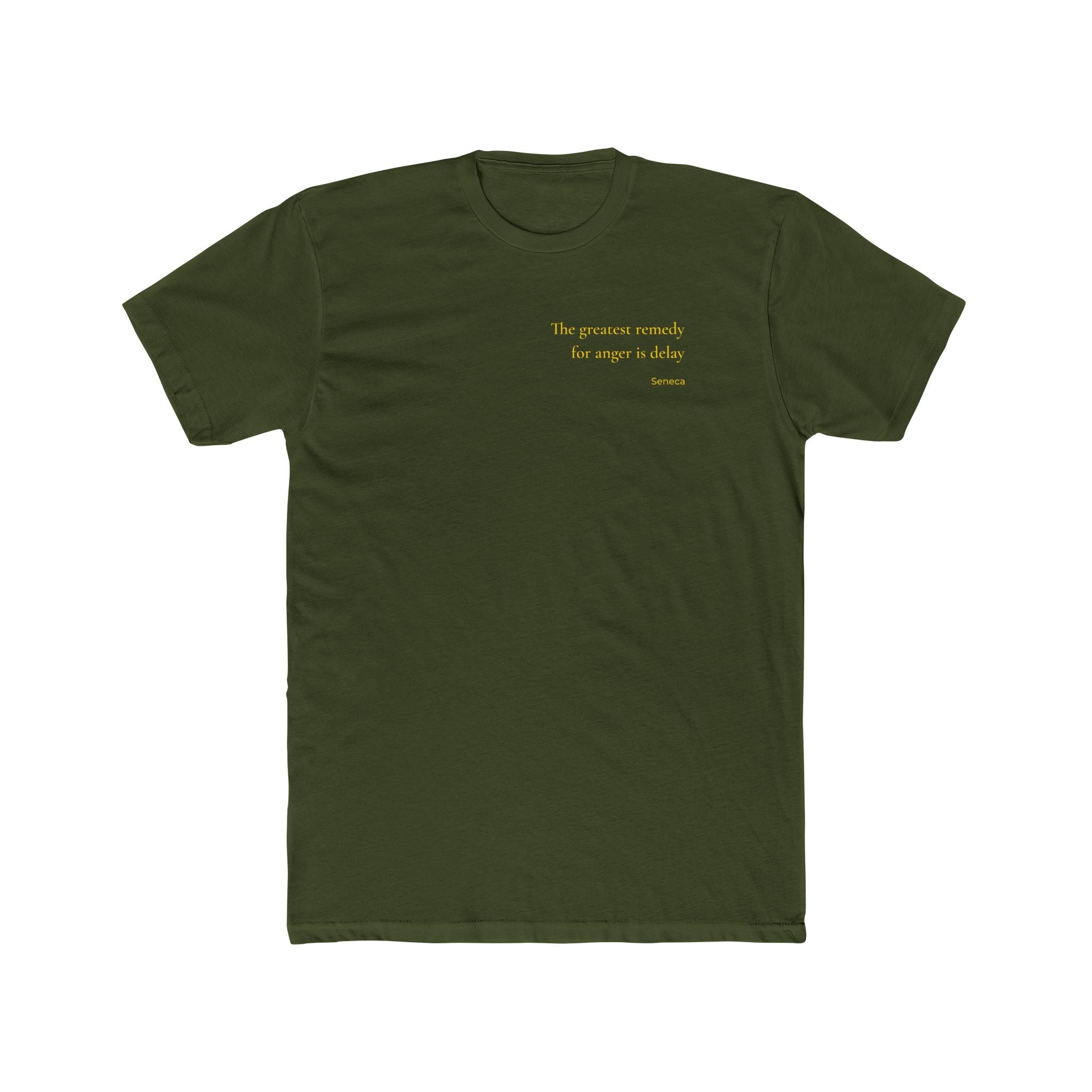 W5 The Greatest Remedy For Anger - T-Shirt