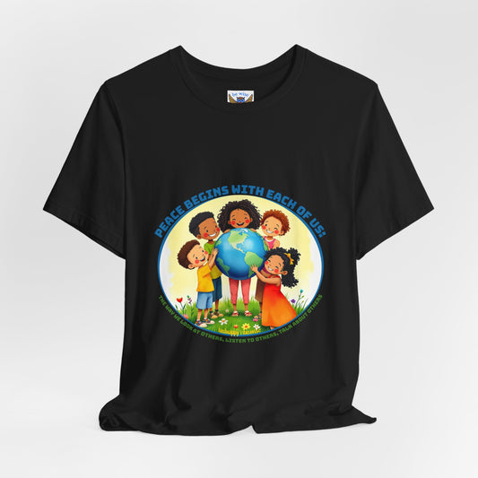 Peace Begins With Each Of Us T-Shirt