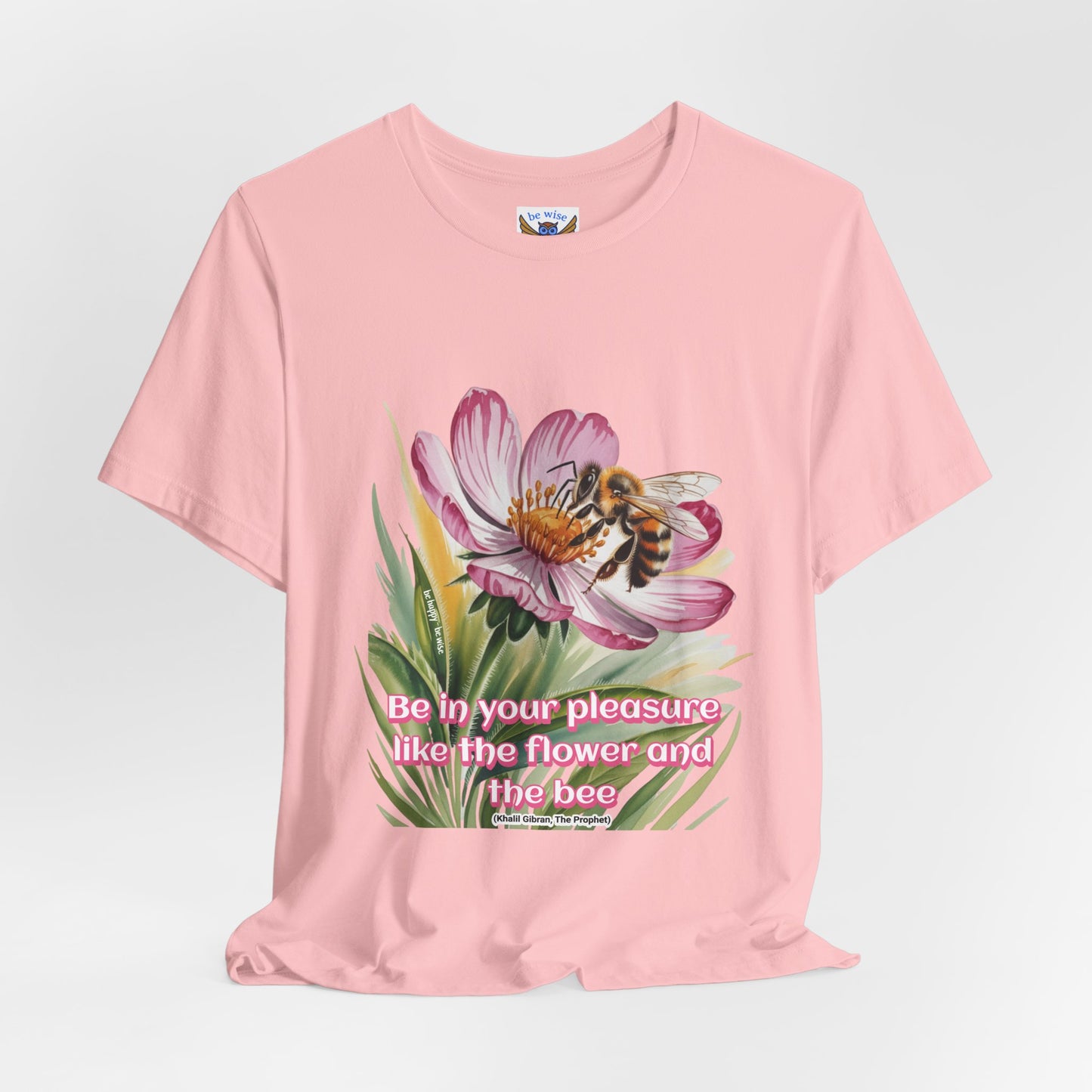 Flower And Bee T-Sirt
