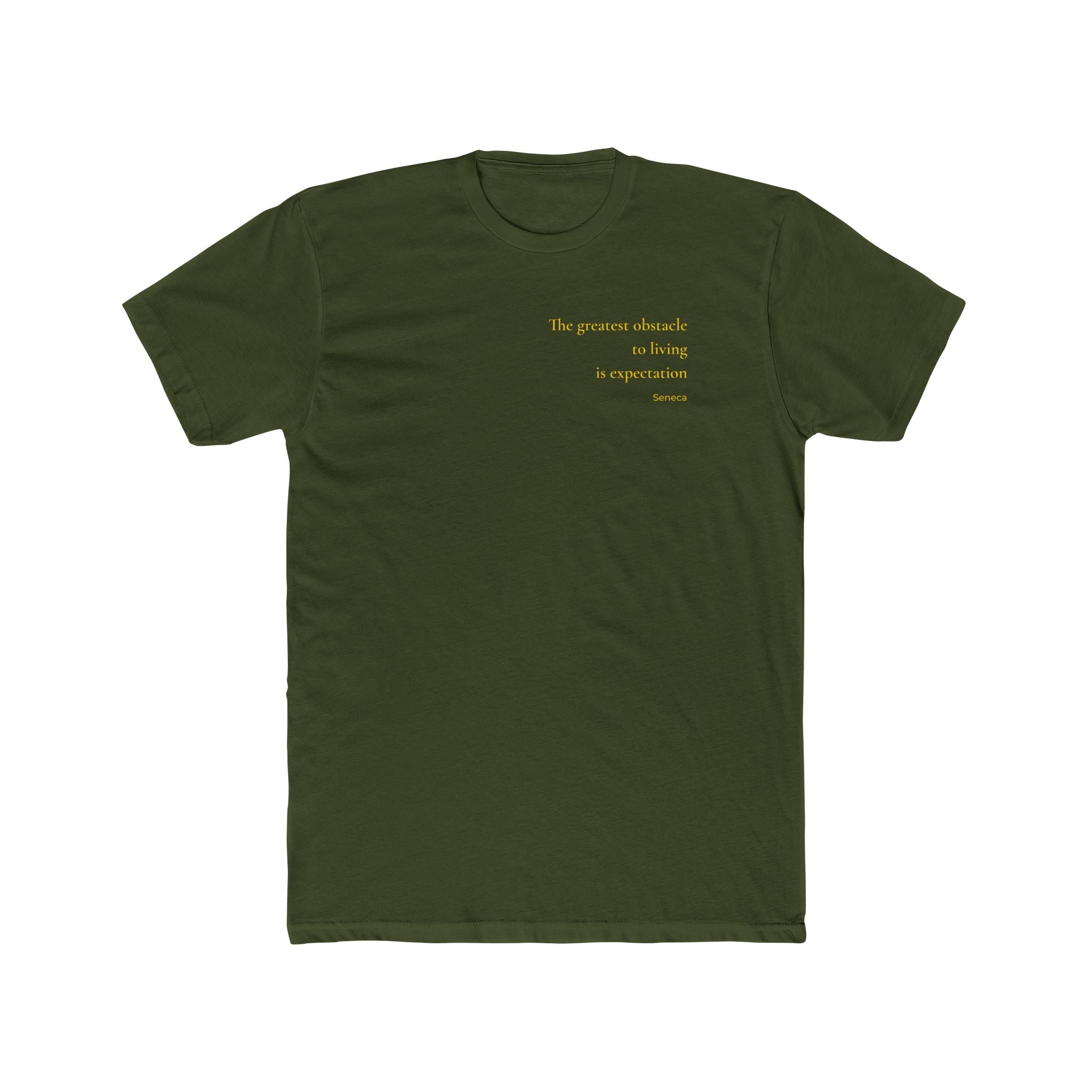 W3 The Greatest Obstacle To Living - T-Shirt