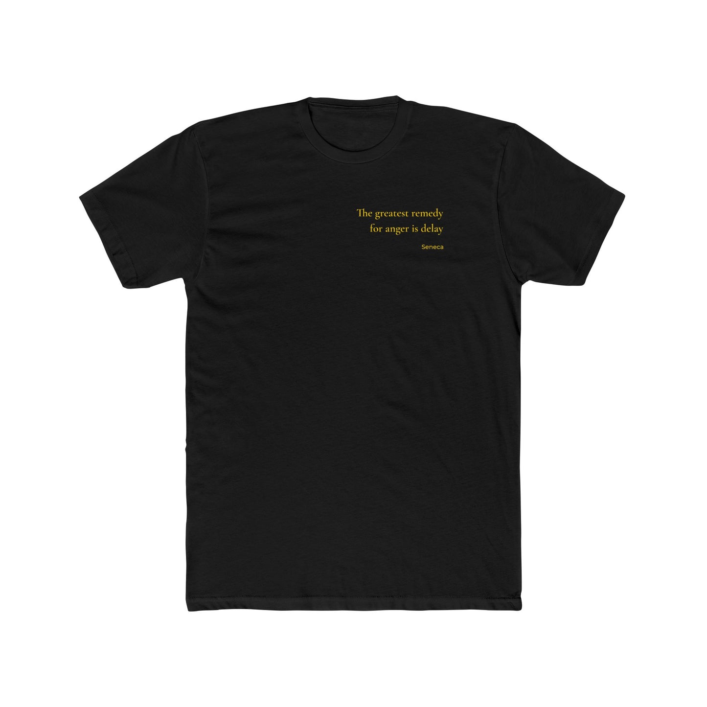 W5 The Greatest Remedy For Anger - T-Shirt