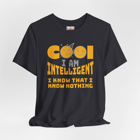 Cool I Am Intelligent T-Shirt