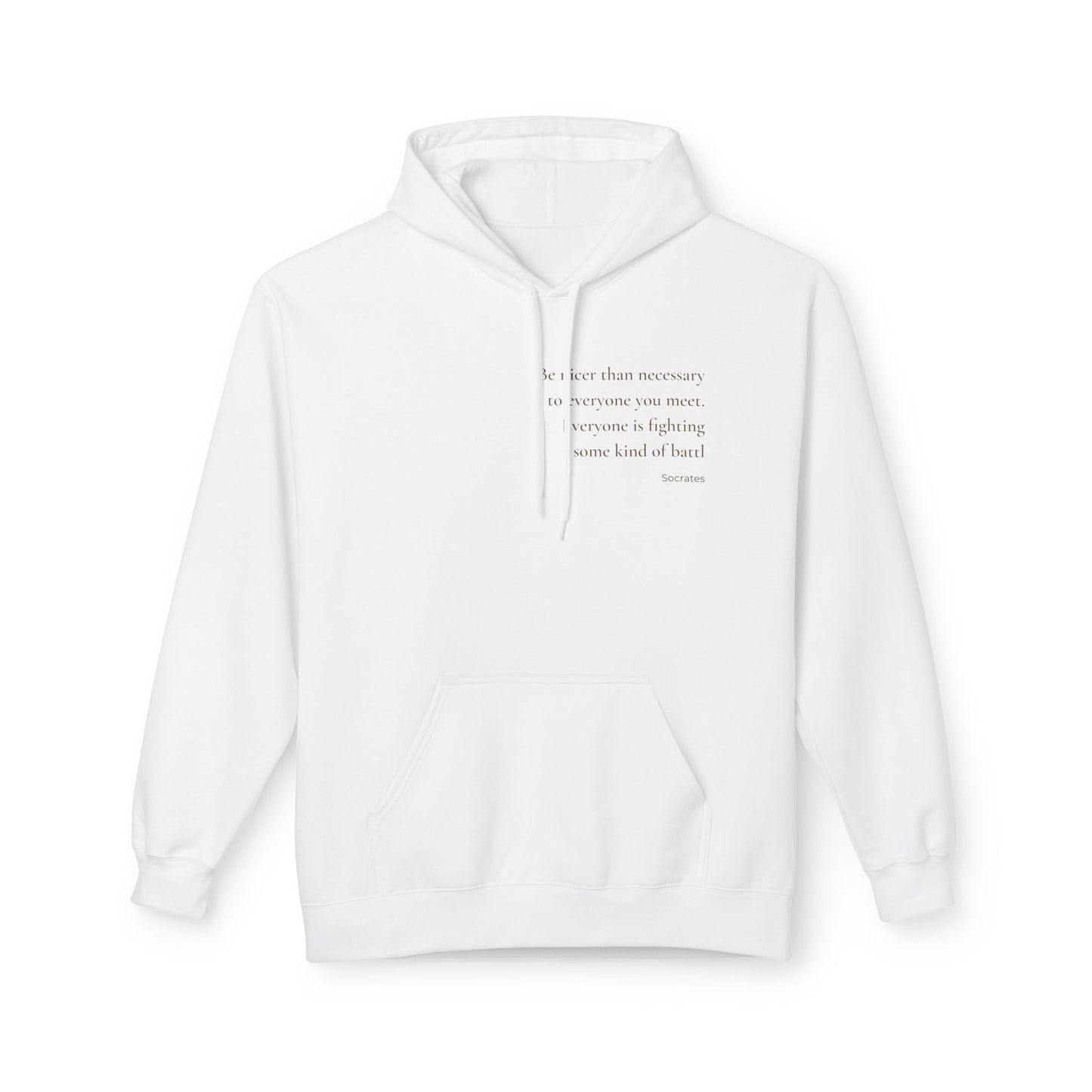 Be NicerThan Necessary Hoodie