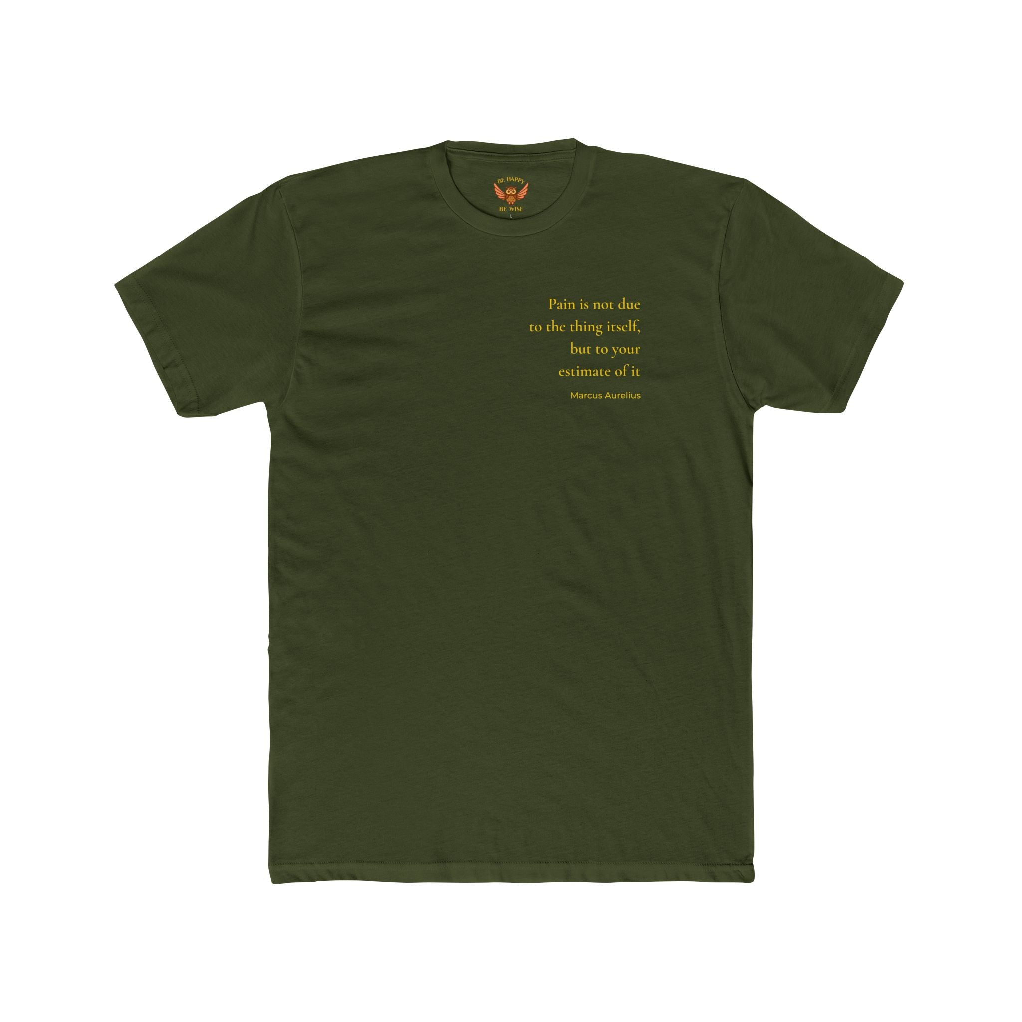 W6 Pain Is Not Due To The Thing Itself - T-Shirt
