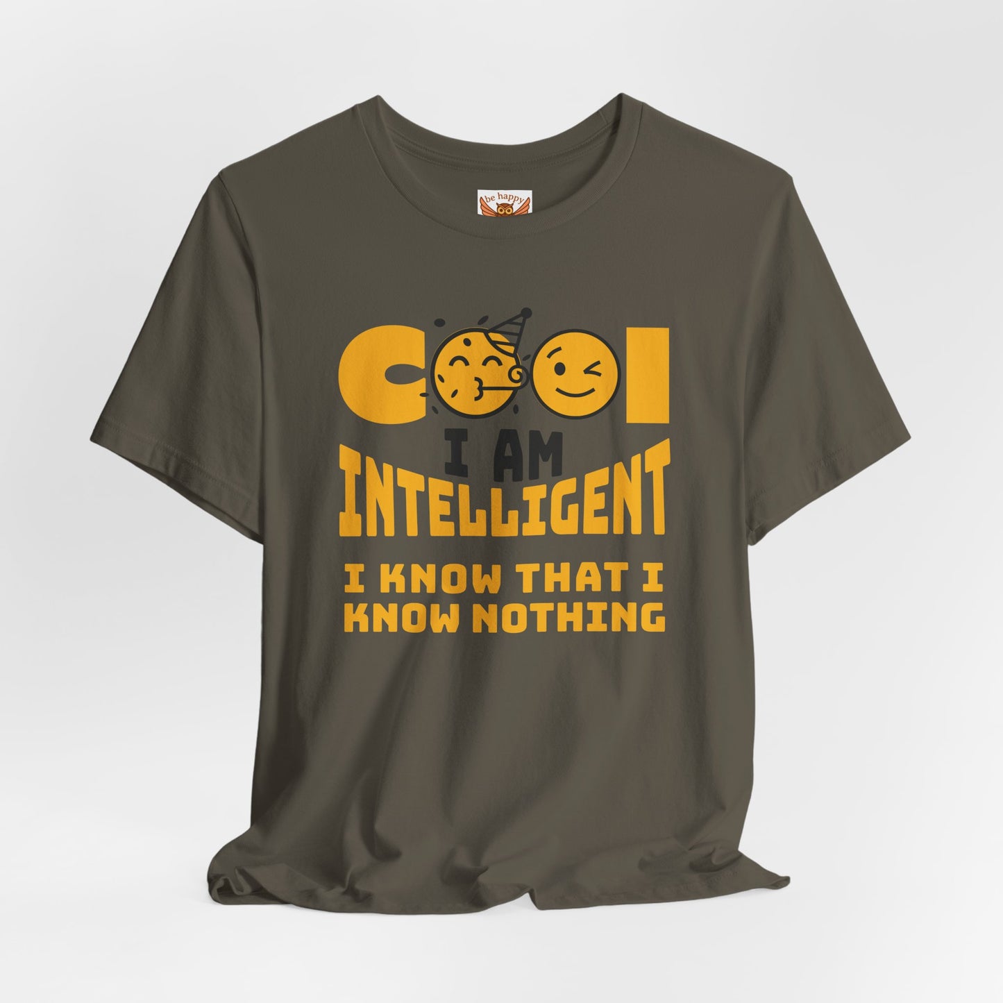 Cool I Am Intelligent T-Shirt