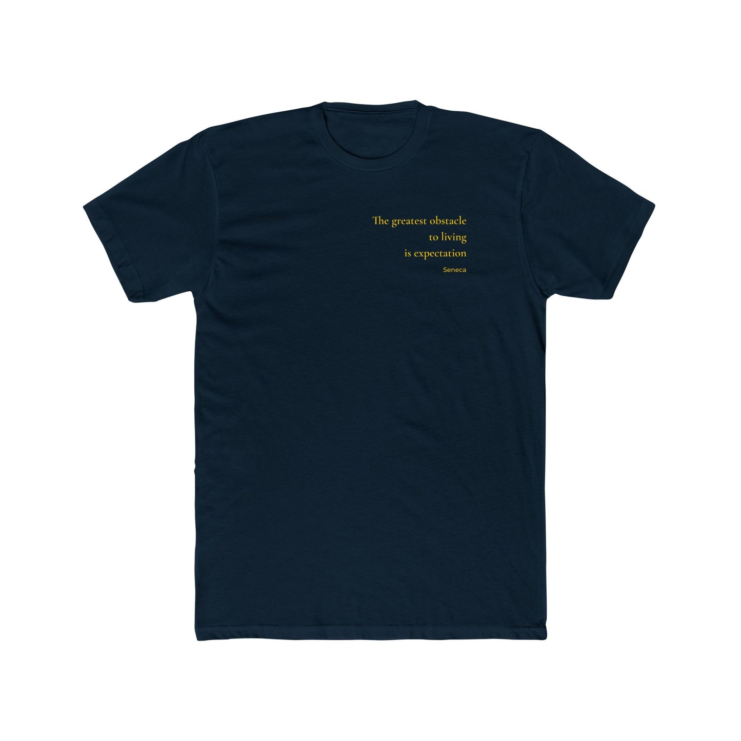W3 The Greatest Obstacle To Living - T-Shirt