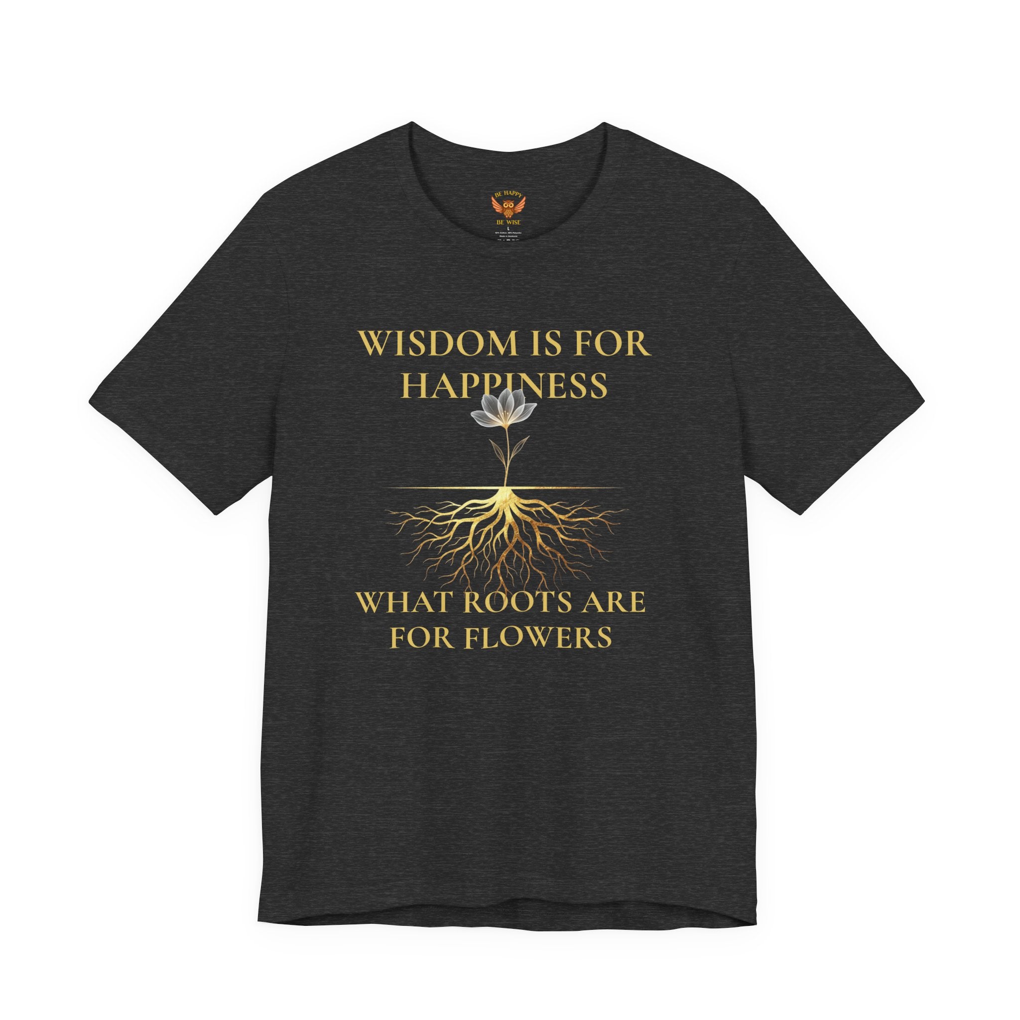 Wisdom is for Happiness What Roots are for Flowers